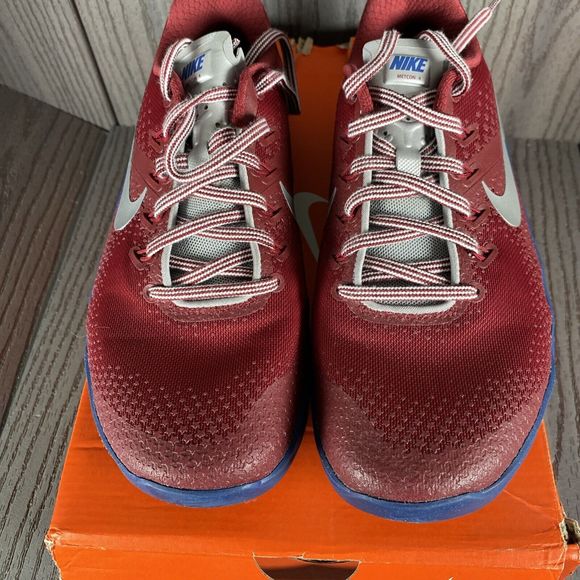 Nike Womens Metcon 4 Premium 924594-604 Red Running Shoes Sneakers Size 9 $130 - Picture 3 of 12